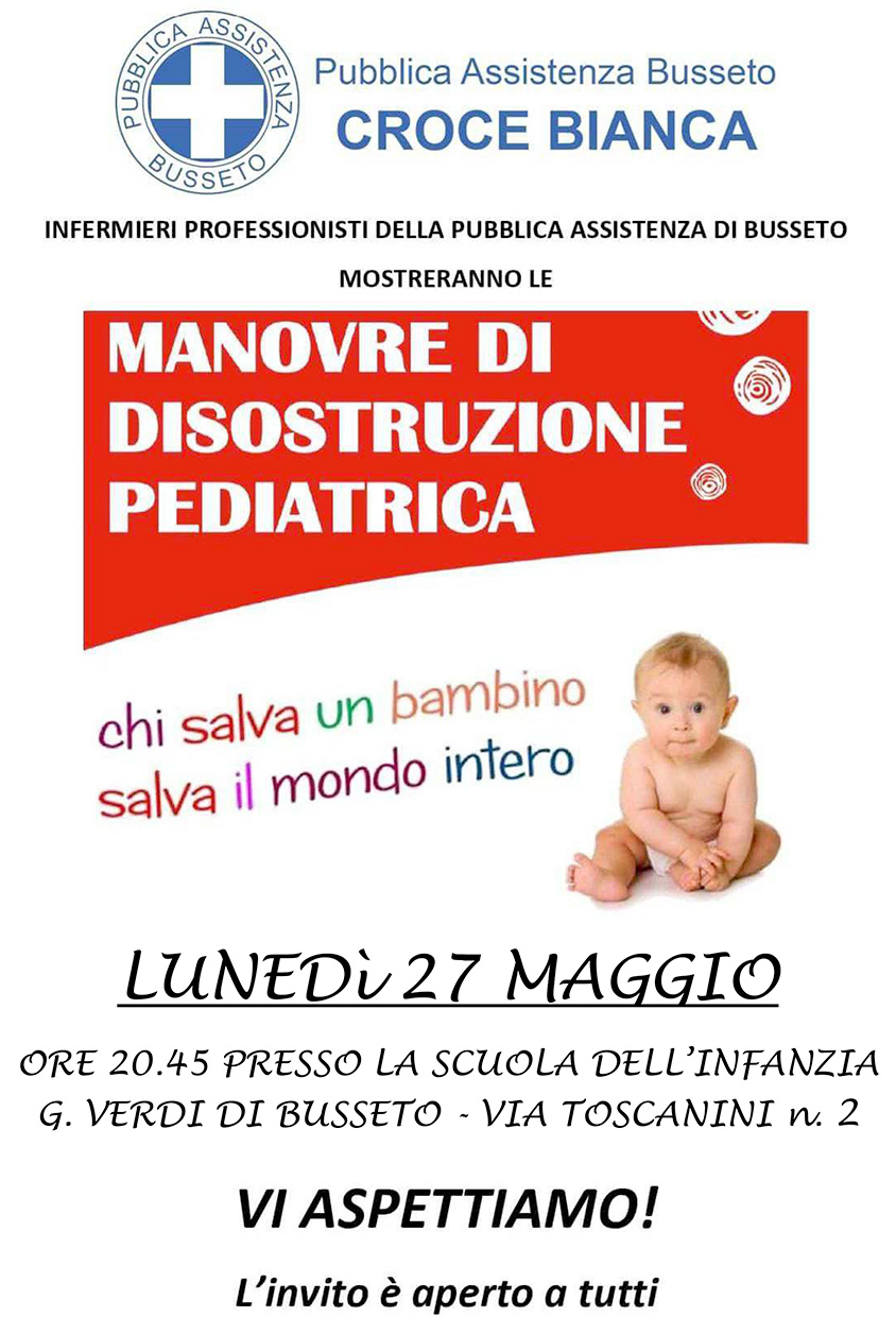 Manovre di disostruzione pediatrica