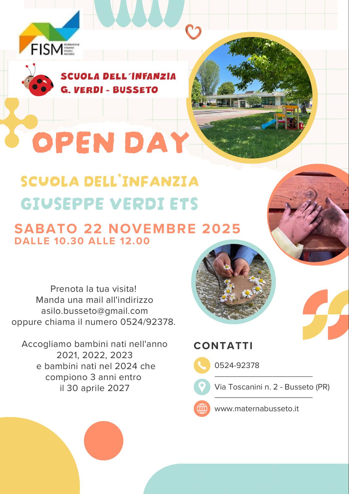 Scuola aperta 2025